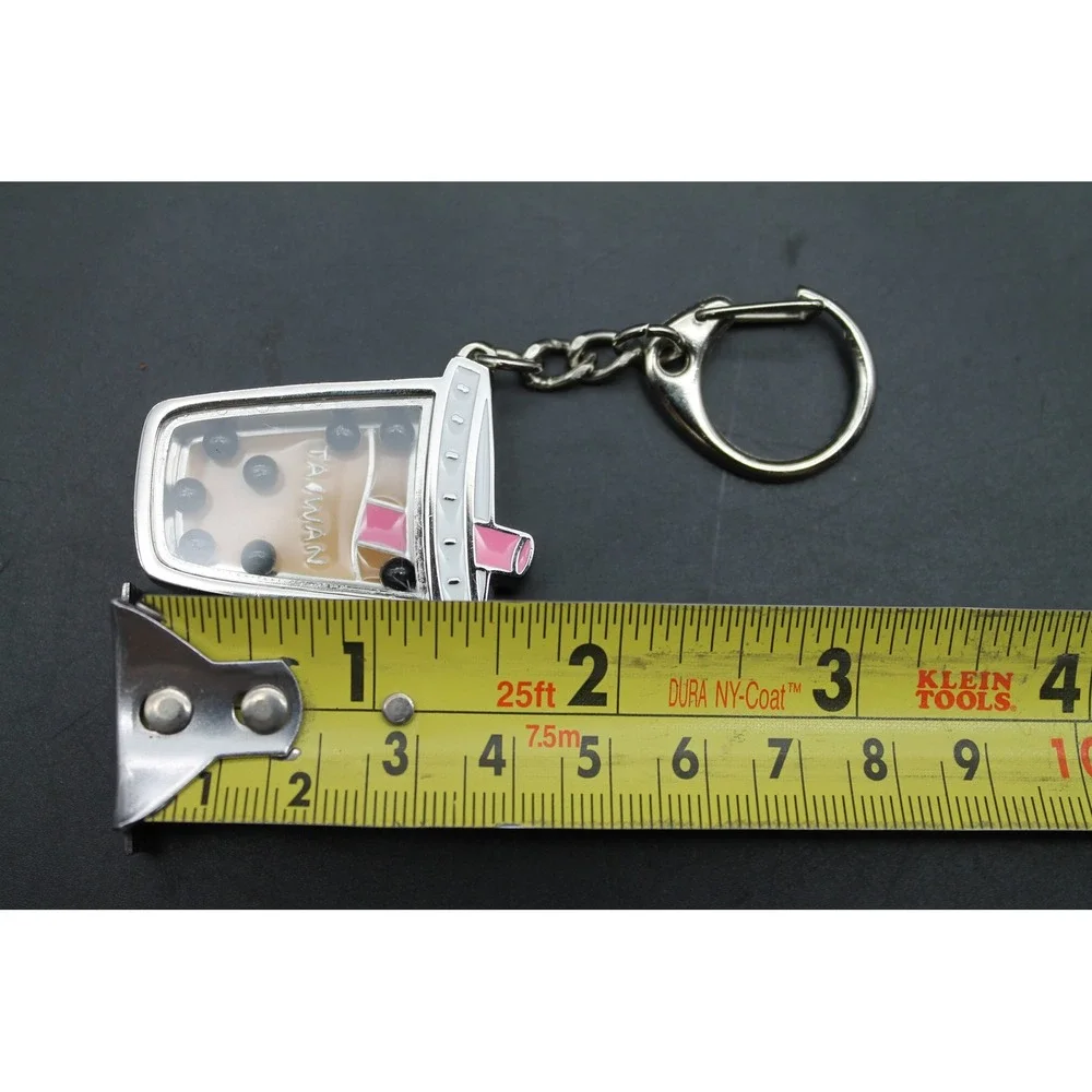 Taiwan Tourist Souvenir Boba Bubble Milk Tea Keychain Moving Pearls